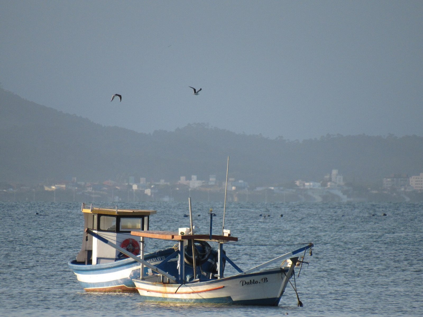 Vista do litoral de Penha