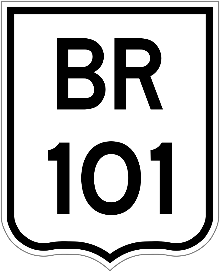 BR 101 (escudo).svg